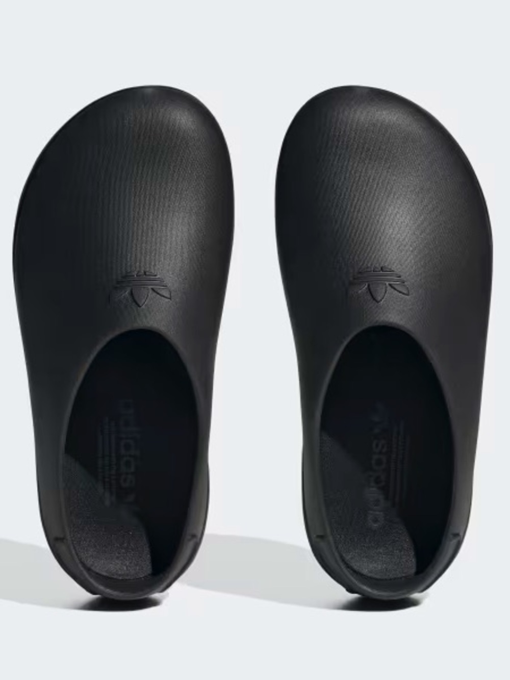Adidas Originals AdiFOM Stan Mule IE4626 Black Slip-On Rubber Clog Womens size - Picture 3 of 6